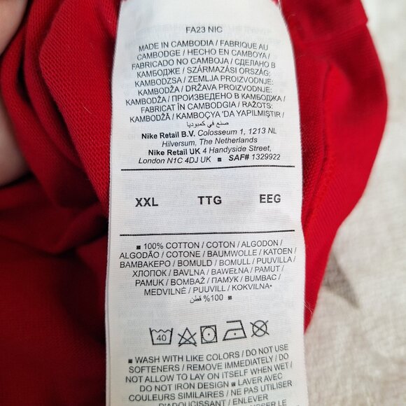 Nike Liverpool FC Men’s Size XXL Training Top LFC Shirt Red Futbol Soccer - Picture 10 of 11